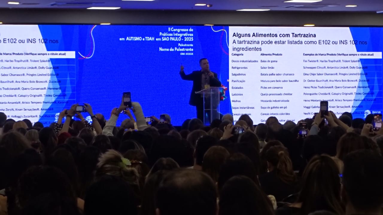 Dr Sam Silva no Congresso Brasileiro de Práticas Integrativas no Autismo e TDAH